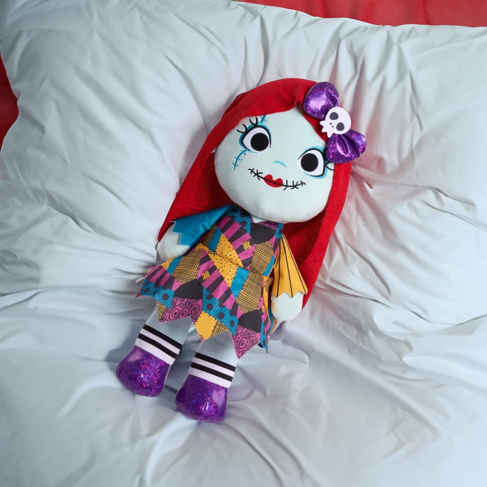 Alt View 5. Disney - Nightmare Before Christmas Jumbo 32 Inch Plush | Sally - Red.