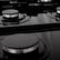 Back. ZLINE - Professional 48" Gas Cooktop with 7 Burners - Black stainless steel.