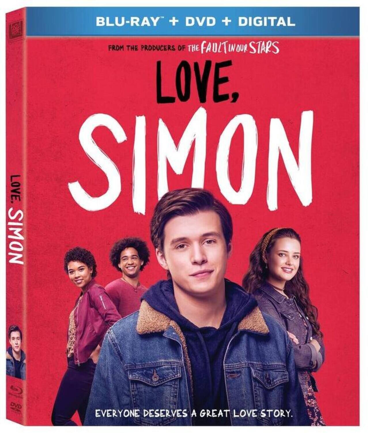Front. Love Simon   - BLU-RAY.