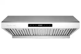 Hauslane - 30 inches - Externally Vented - Under cabinet Range Hood - Silver