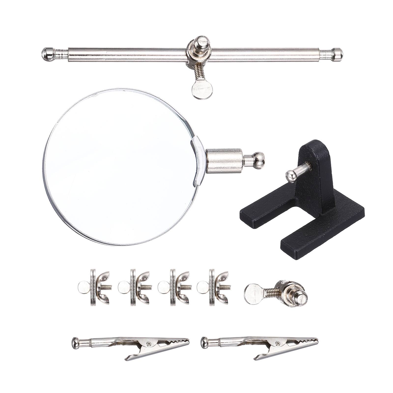 Alt View 3. Unique Bargains - PCB Circuit Board Holder, 4.7"x5"x4" Multifunctional PCB Fixing Holder Repair Fixture Clamping Tool.
