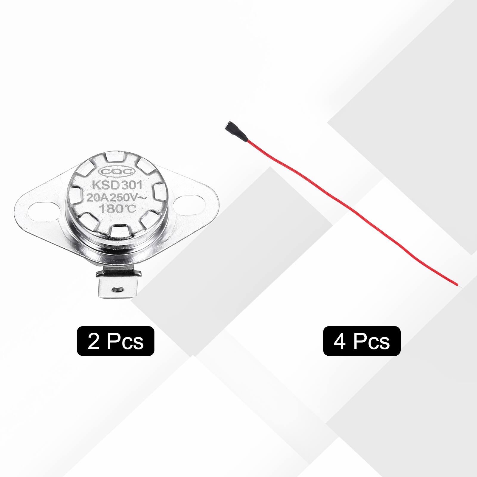 CQC KSD301 20A250V~ 180°C

2 Pcs

4 Pcs