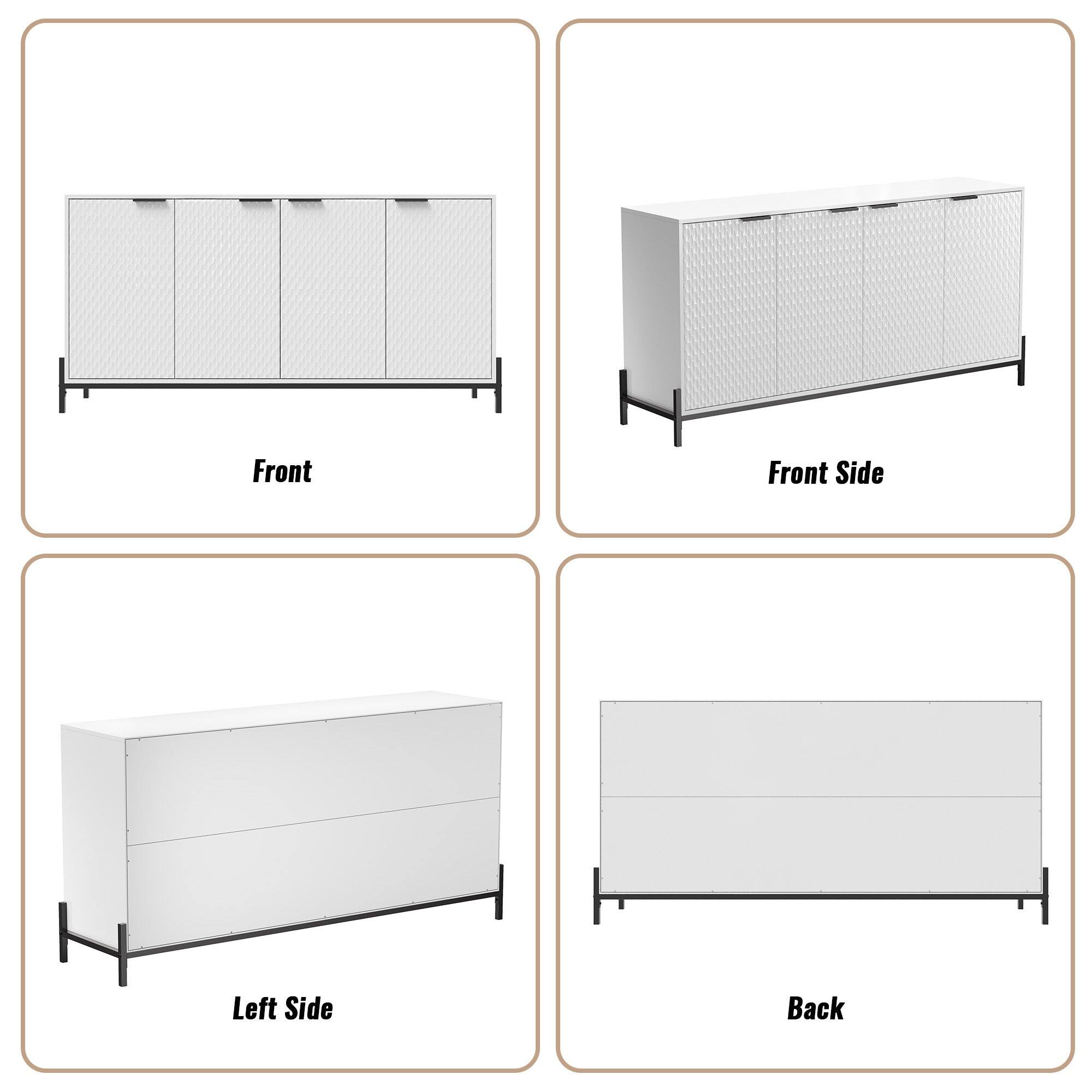 Front  
Front Side  
Left Side  
Back