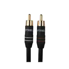 Tributaries - Model 2A Stereo Interconnect RCA Cable - 4M - Black