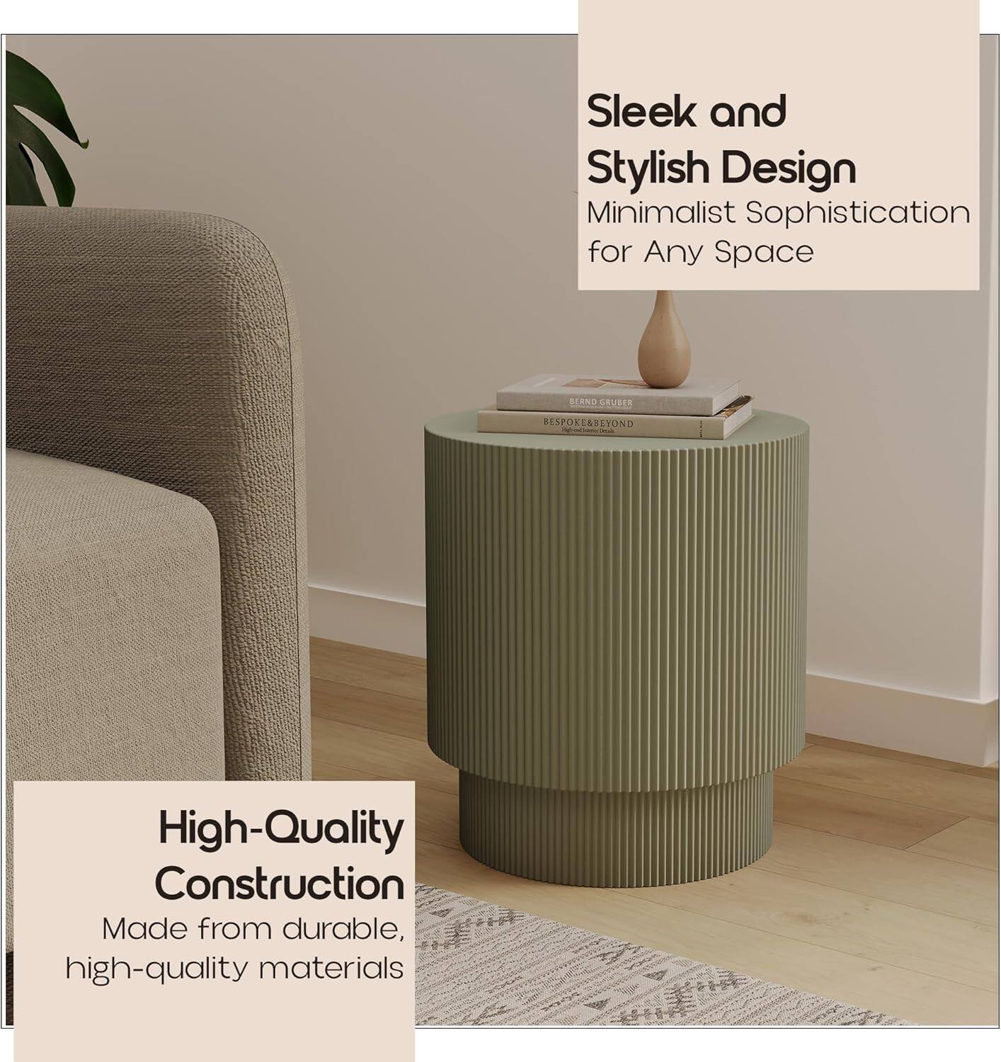 Sleek and Stylish Design  
Minimalist Sophistication for Any Space  

High-Quality Construction  
Made from durable, high-quality materials