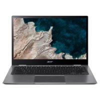 Acer Spin - 13.3" Chromebook Qualcomm Kryo 468 2.1GHz 4GB RAM 64GB FLASH Chrome - Refurbished - Steel Gray - Front_Zoom