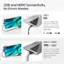 USB and HDMI Connectivity, No Drivers Needed
USB-C: If you have a USB-C port with one of the following symbols, you can connect your SideTrak device with a single cable: $ SS 10 P SS P
USB-A + HDMI: If you do not have a USB-C port, you can connect your device using both a USB-A cable and a Standard HDMI cable.