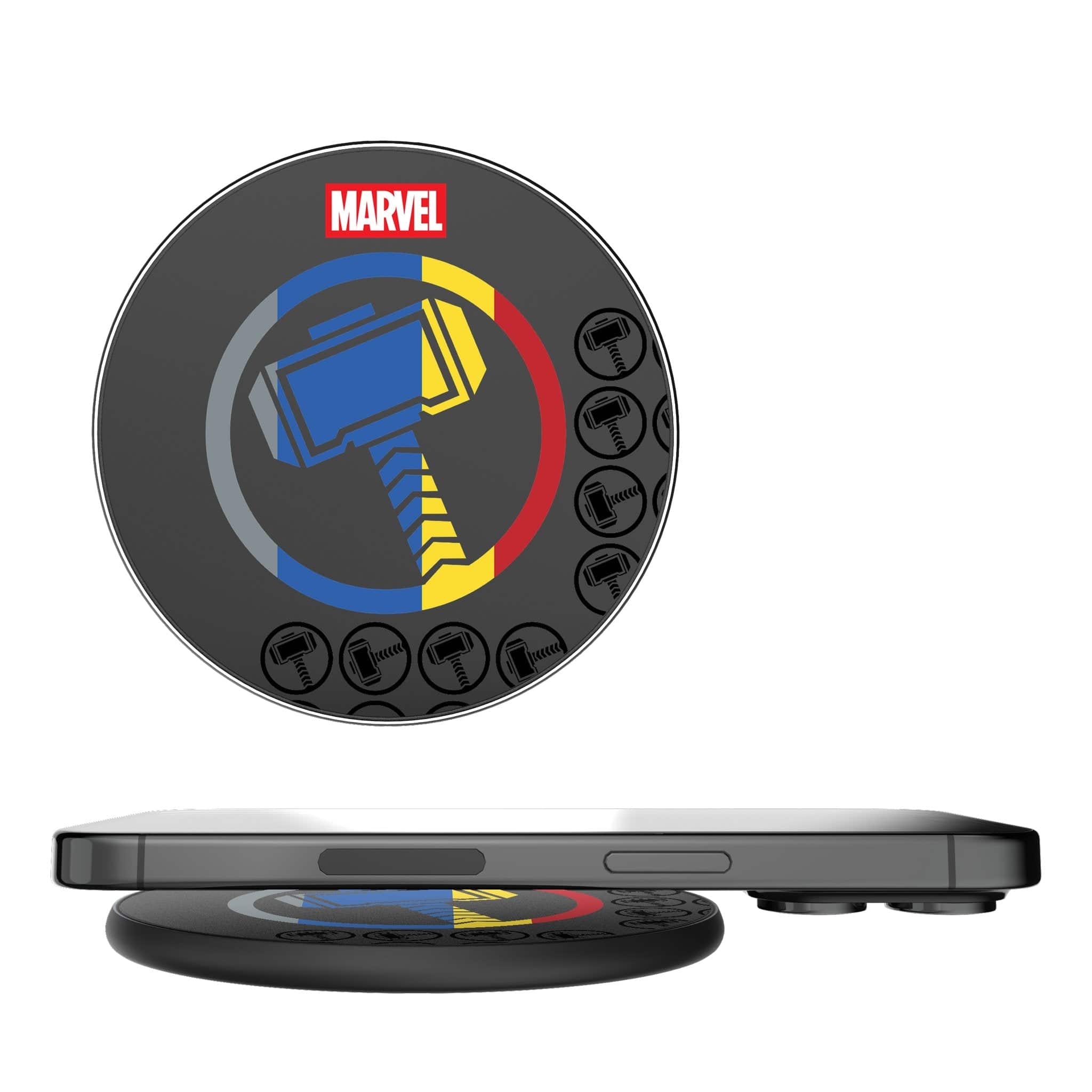Keyscaper - Marvel Sigil 15-Watt Wireless Charger - Thor