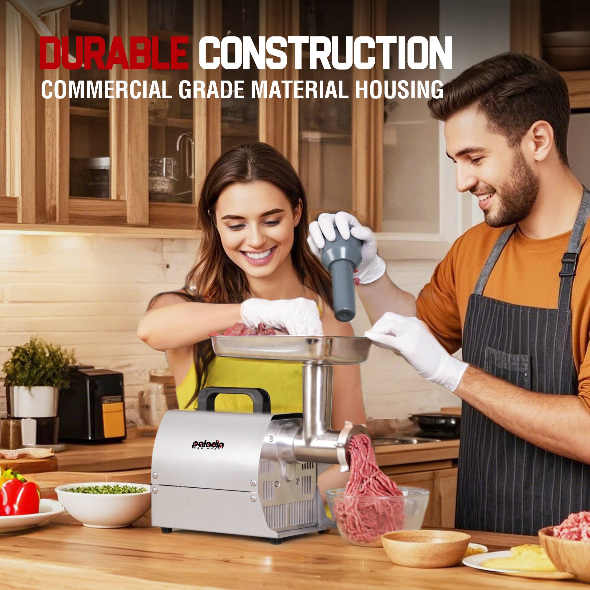 DURABLE CONSTRUCTION  
COMMERCIAL GRADE MATERIAL HOUSING