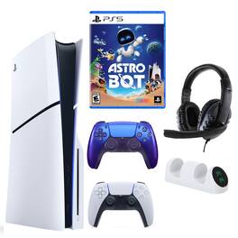 PS5 Slim with Astrobot, Extra Controller & Accessories - PlayStation 5
