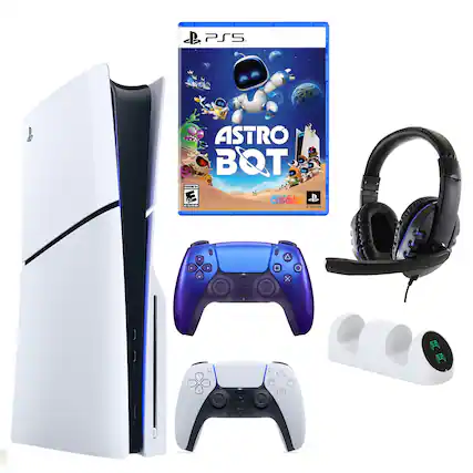 PS5 Astro Bot - Controller - Headphones - Game