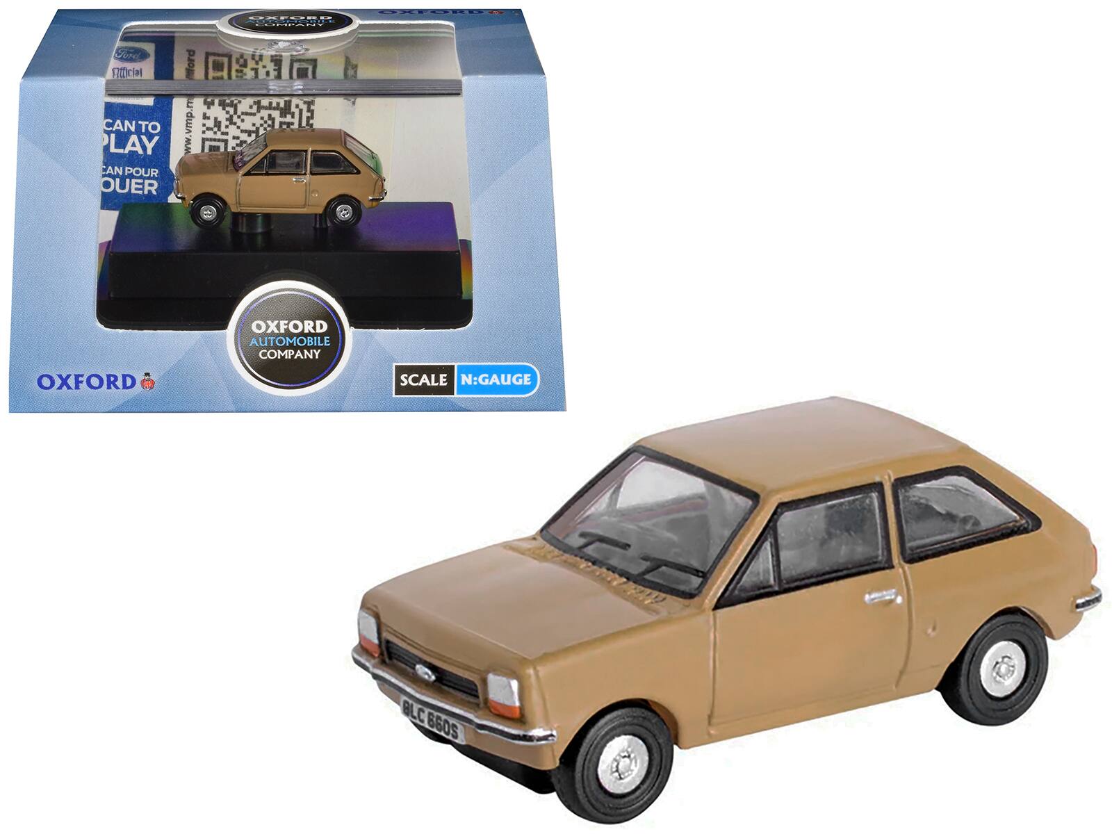 Ford Fiesta Mk1 RHD (Right Hand Drive) Nevada Beige 1/148 (N) Scale Diecast Model Car by Oxford Diecast price history on PriceWatchPro