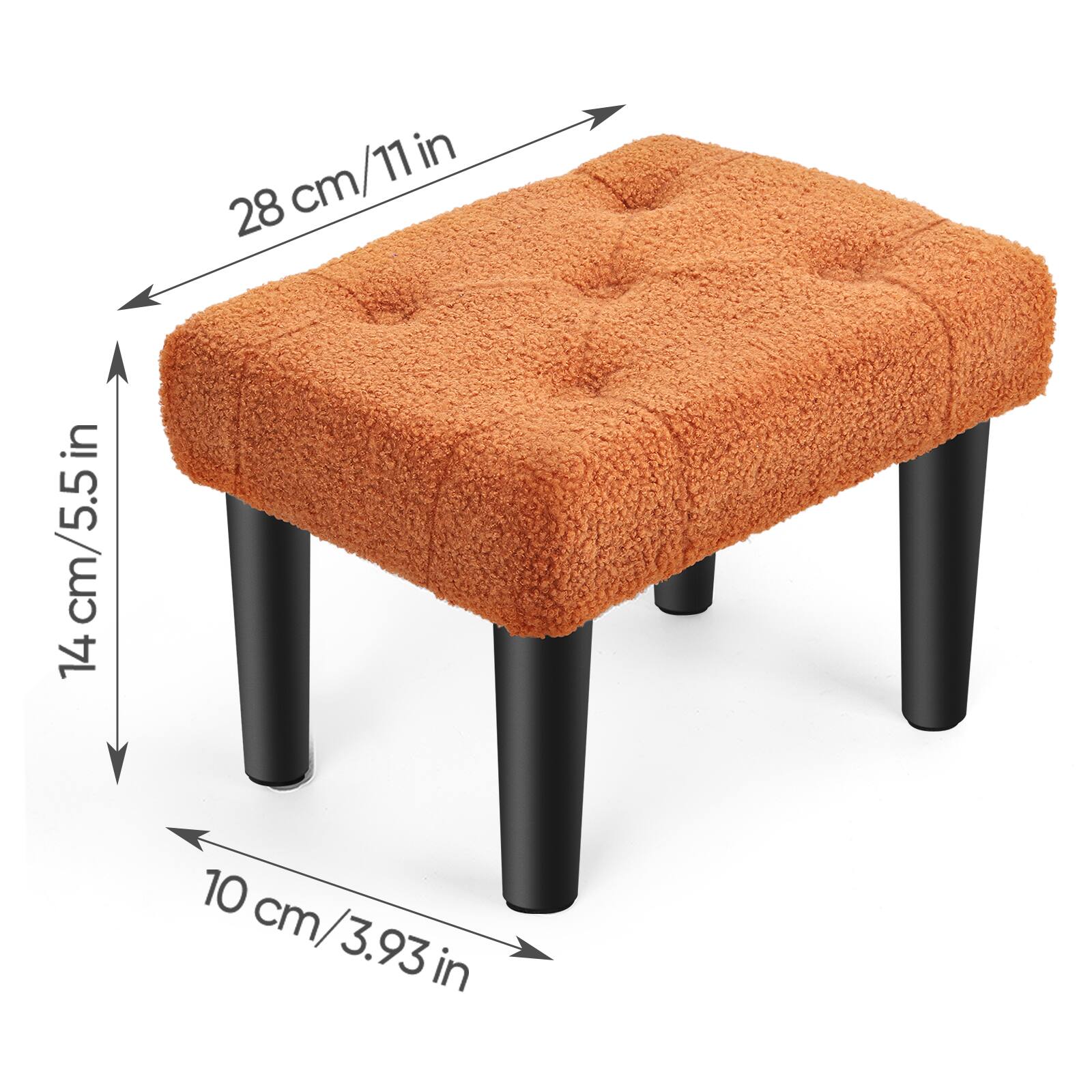 28 cm/11 in  
14 cm/5.5 in  
10 cm/3.93 in