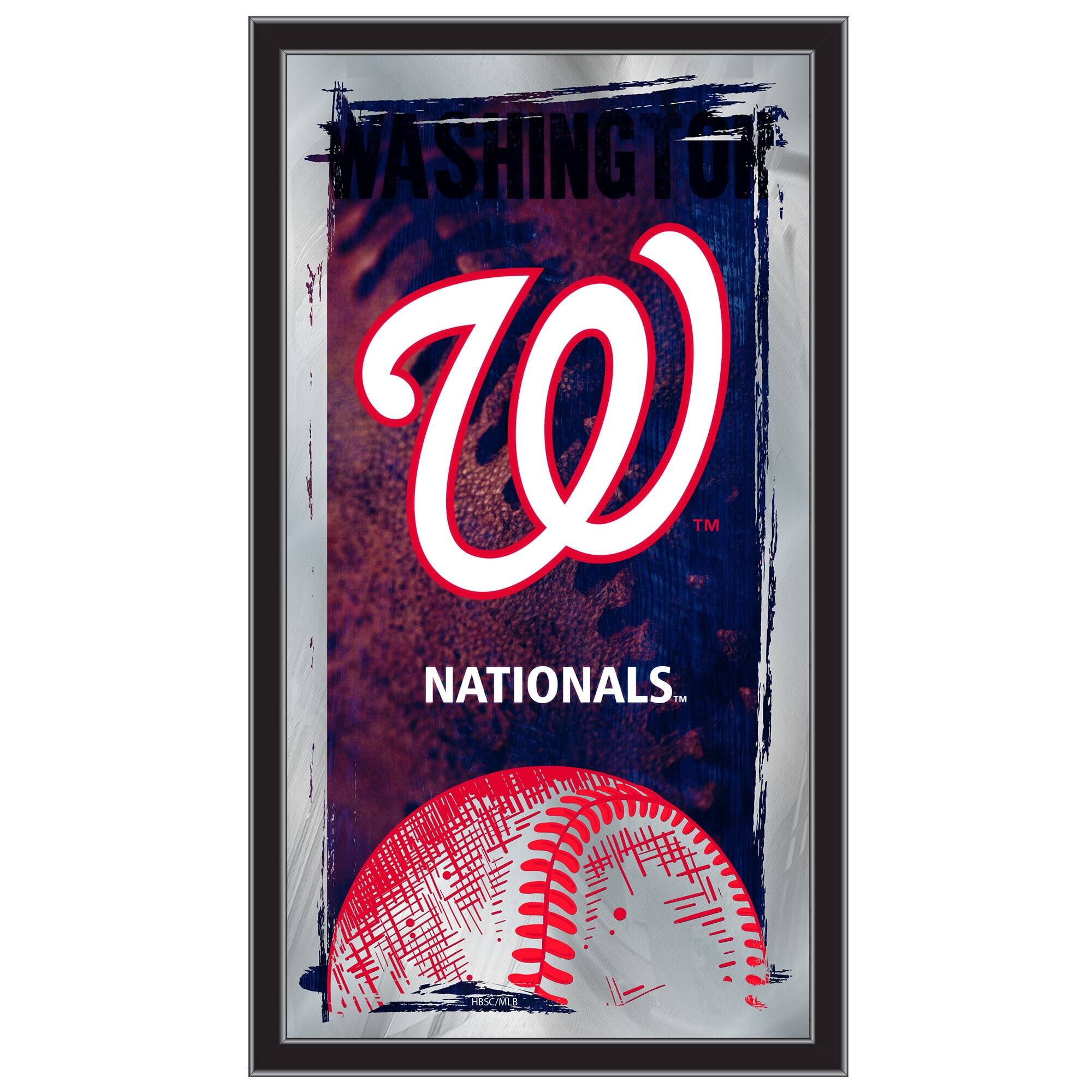 Washington Nationals 15" x 26" Logo Wall Mirror