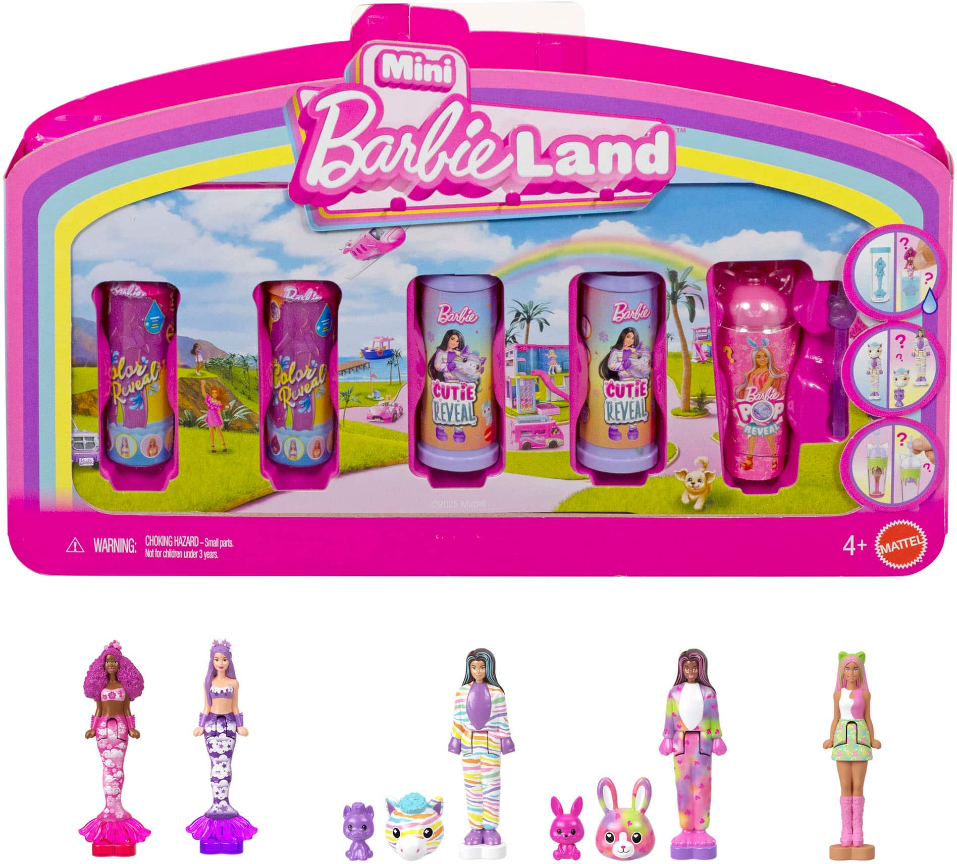 Barbie - Mini BarbieLand 1.5" Dolls and Accessories Pack - Front_Zoom