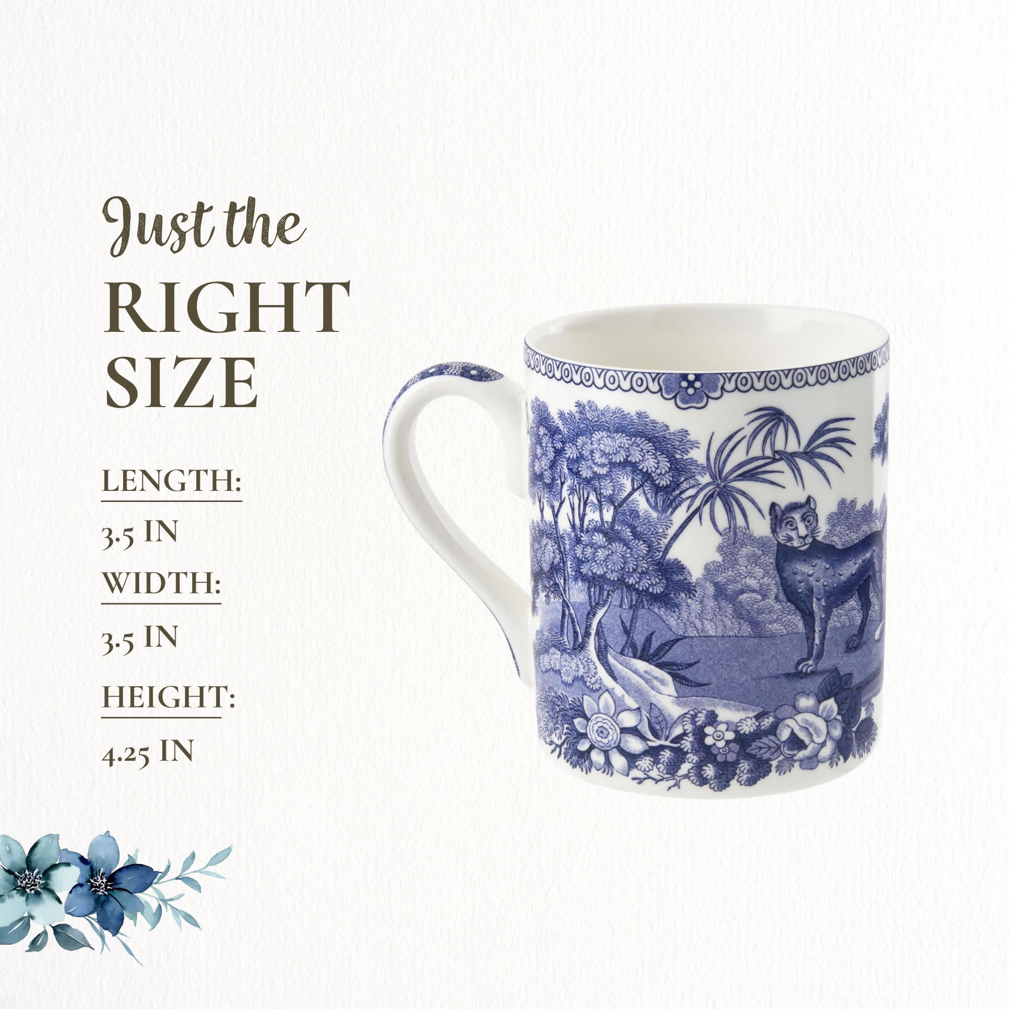 Just the RIGHT SIZE

LENGTH: 3.5 IN  
WIDTH: 3.5 IN  
HEIGHT: 4.25 IN