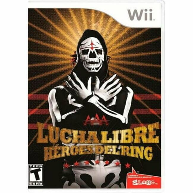 Wii  
AAA Lucha Libre Heroes del Ring  
Teen T  
ESRB  
Slang