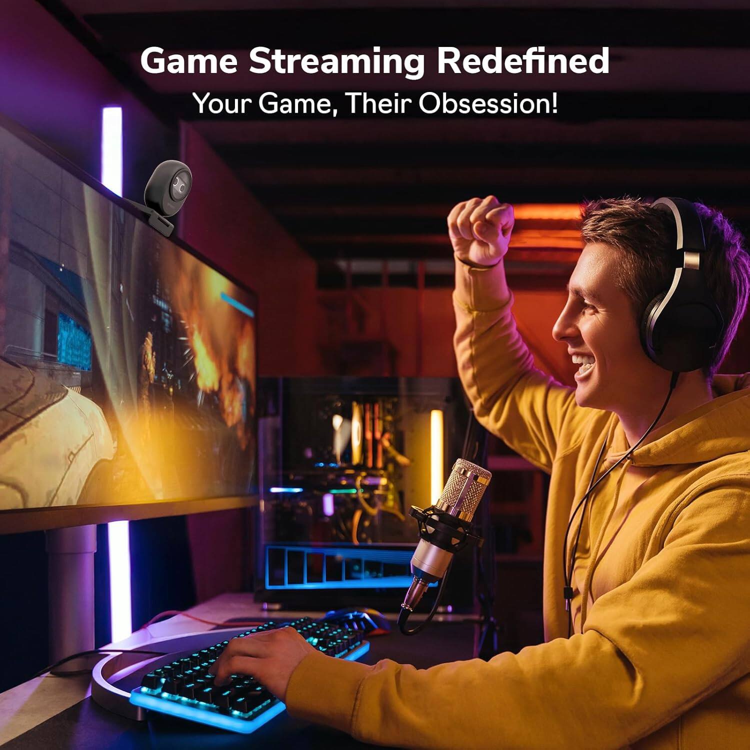 Game Streaming Redefined  
Your Game, Their Obsession!