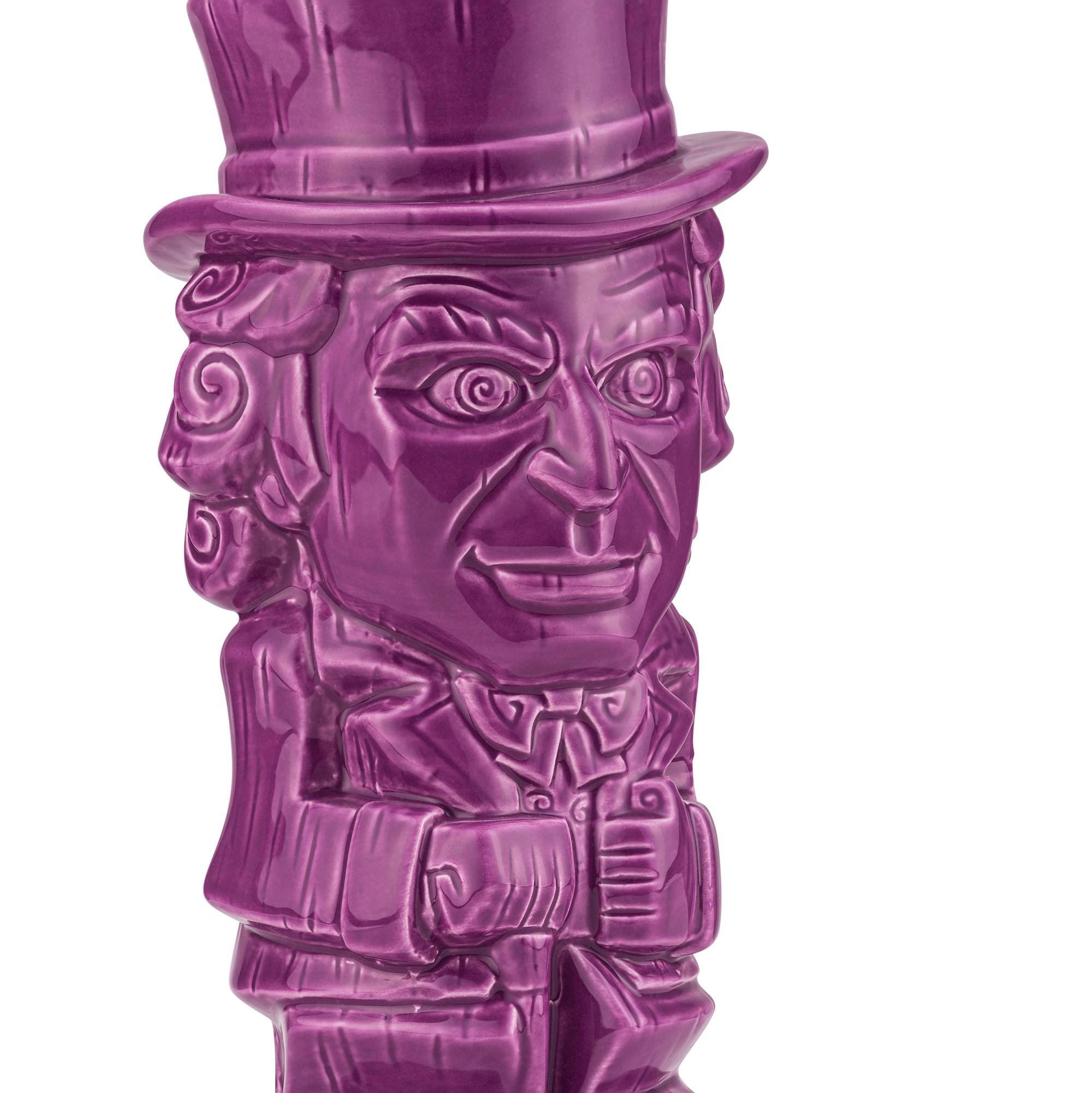 Alt View 10. ThinkGeek - Geeki Tikis Willy Wonka And The Chocolate Factory Mug Set | Ceramic Tiki Cups - Purple.