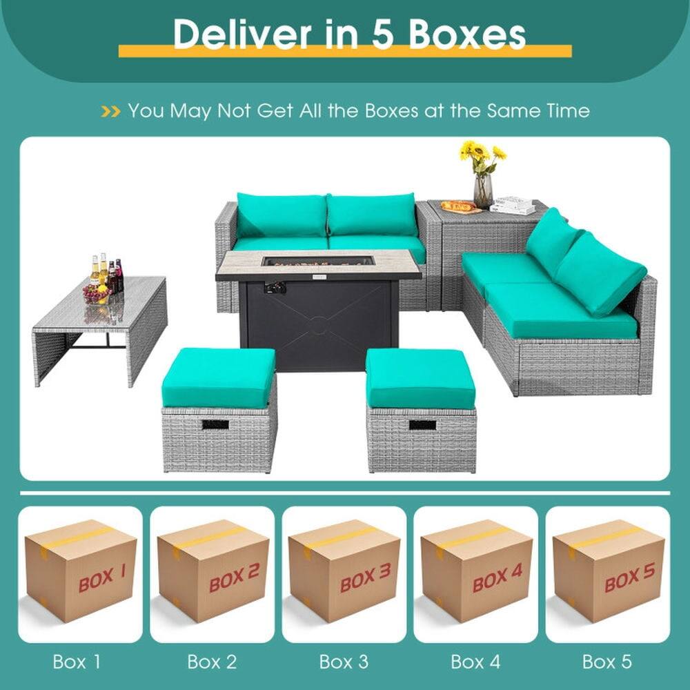 Deliver in 5 Boxes  
You May Not Get All the Boxes at the Same Time  

Box 1  
Box 2  
Box 3  
Box 4  
Box 5
