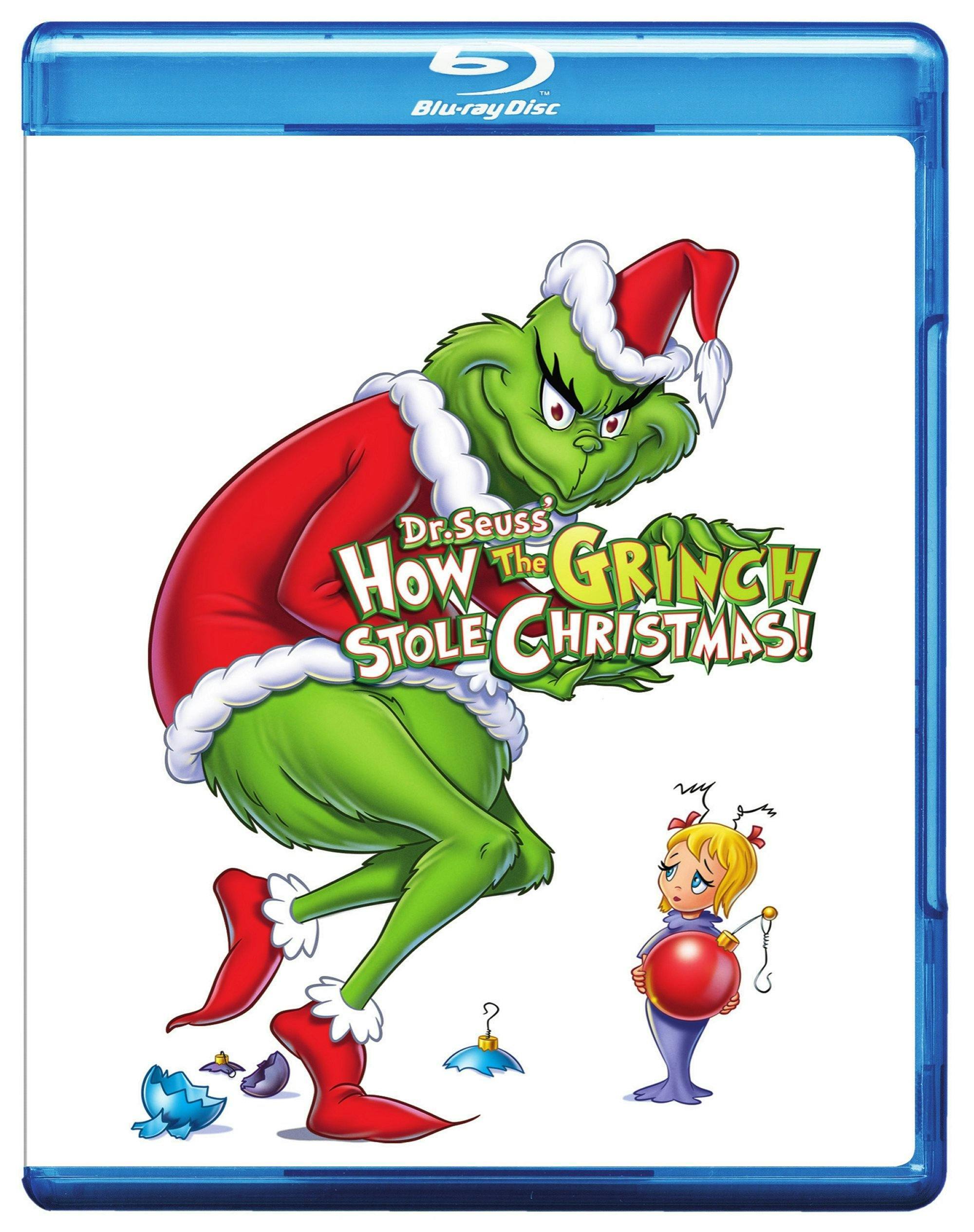 Front. How The Grinch Stole Christmas: 50th Anniversary Deluxe Edition [Blu-ray].
