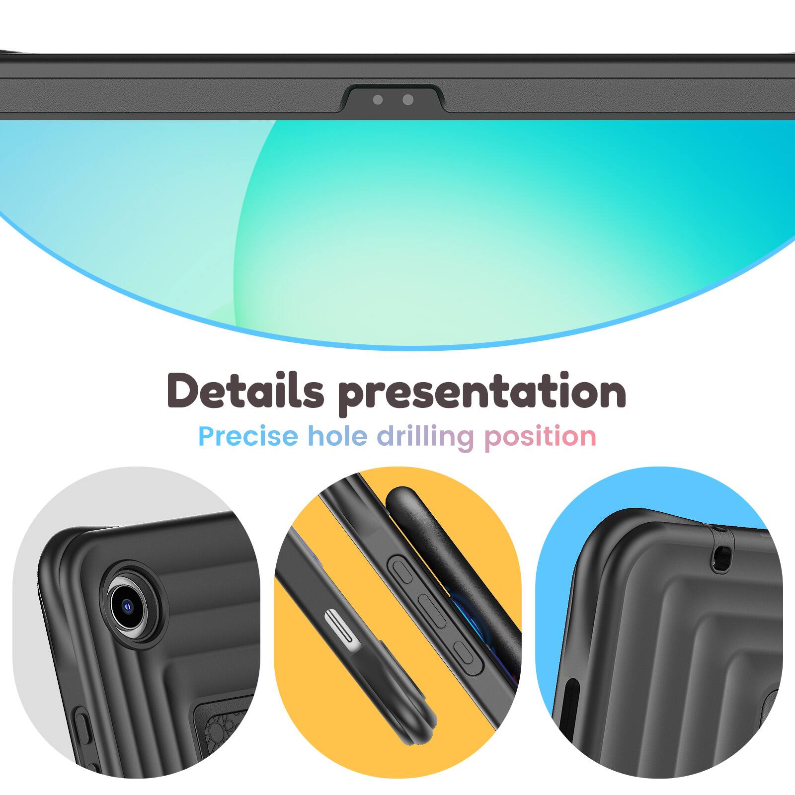 Details presentation  
Precise hole drilling position