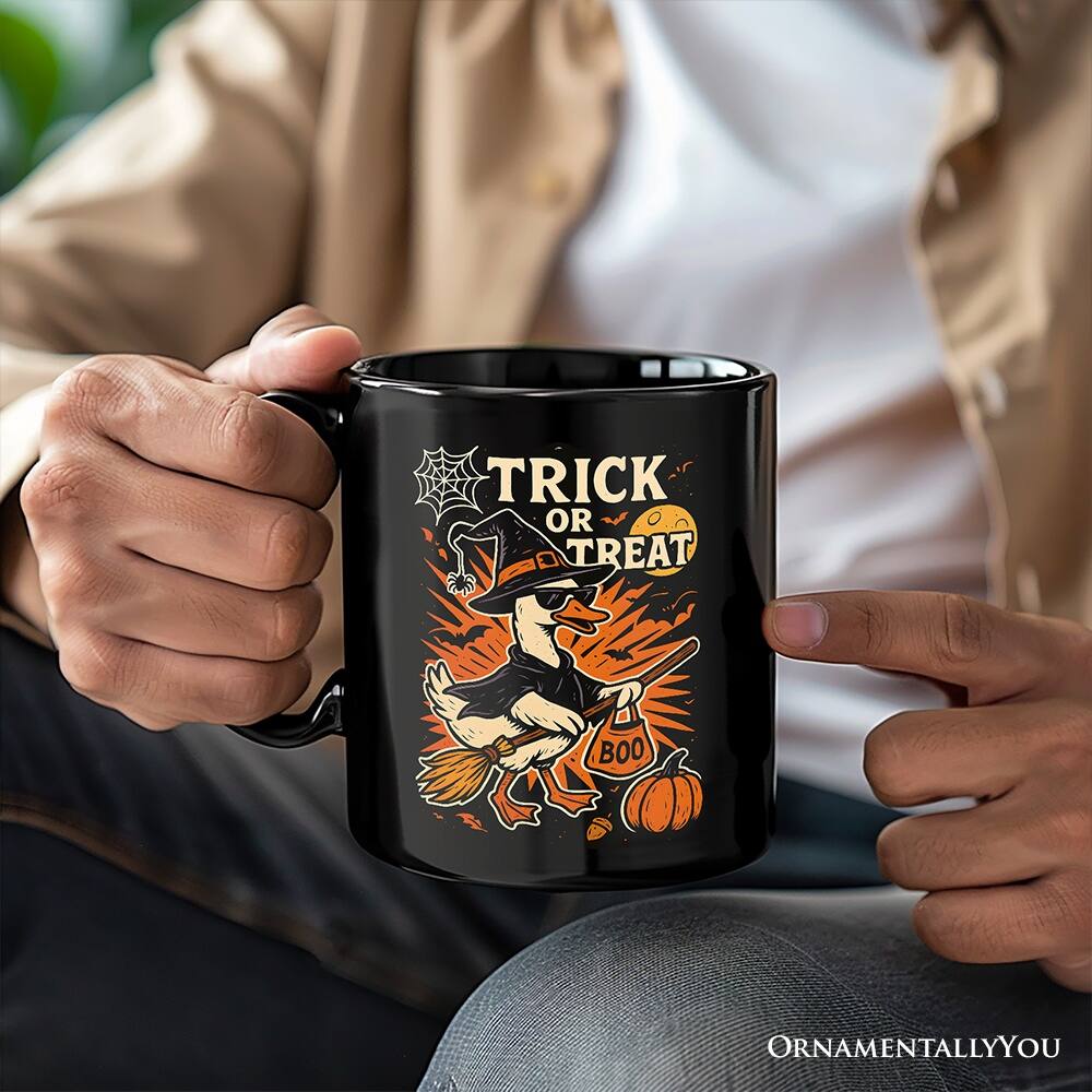 TRICK OR TREAT BOO ORNAMENTALLY YOU