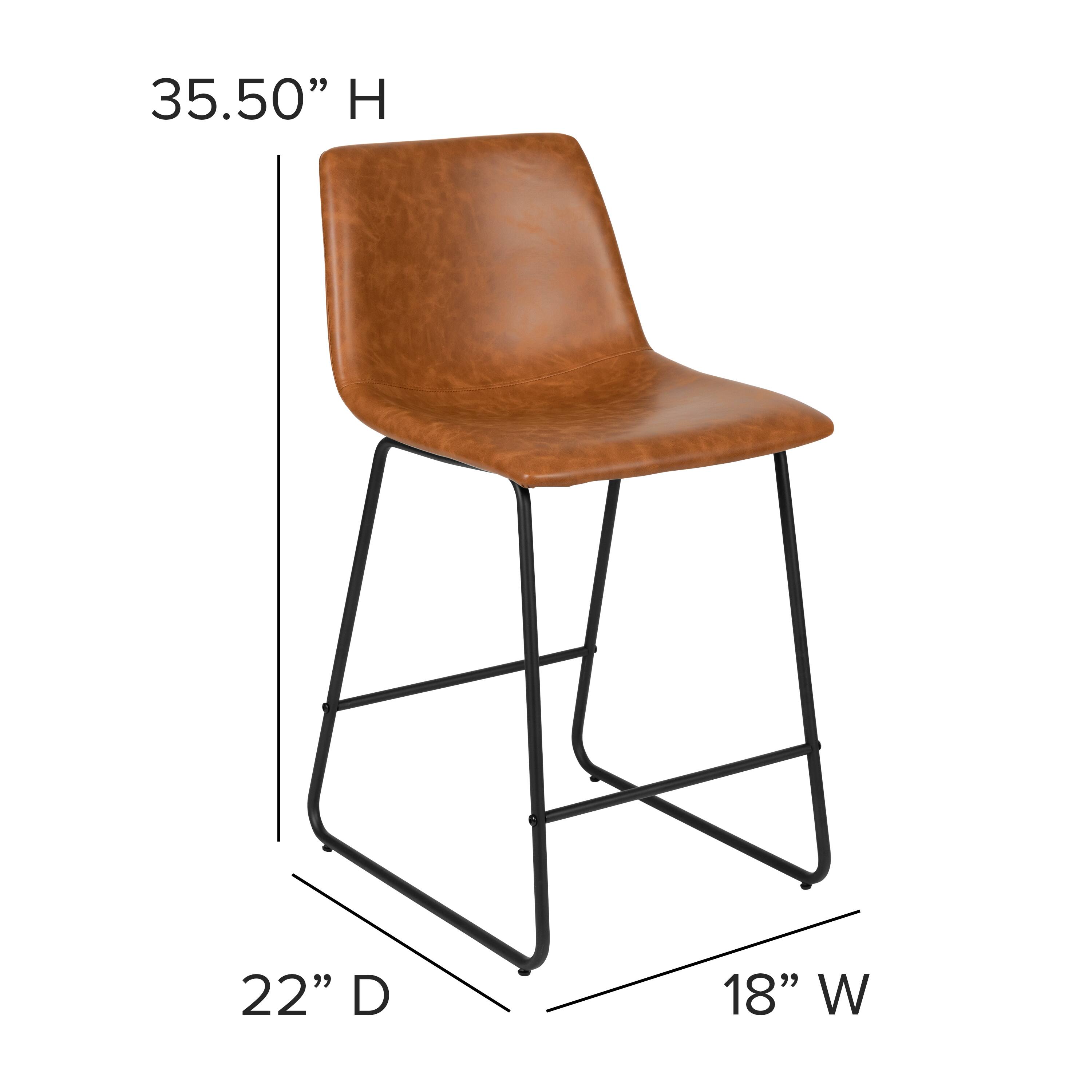 35.50" H  
22" D  
18" W