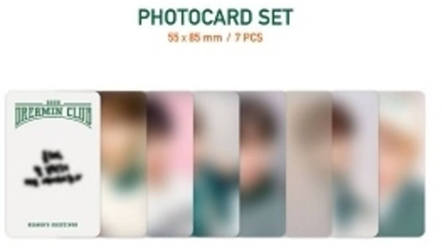 PHOTOCARD SET  
55 x 85 mm / 7 PCS  
AER DREAMIN CLUB
