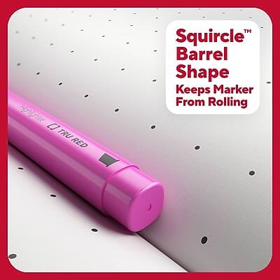 Squircle™ Barrel Shape Keeps Marker From Rolling

Herlighter CJ TRU RED