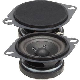 Powerbass - S-275CF - 2.75" OEM Replacement Speakers - Pair - Black/Gray