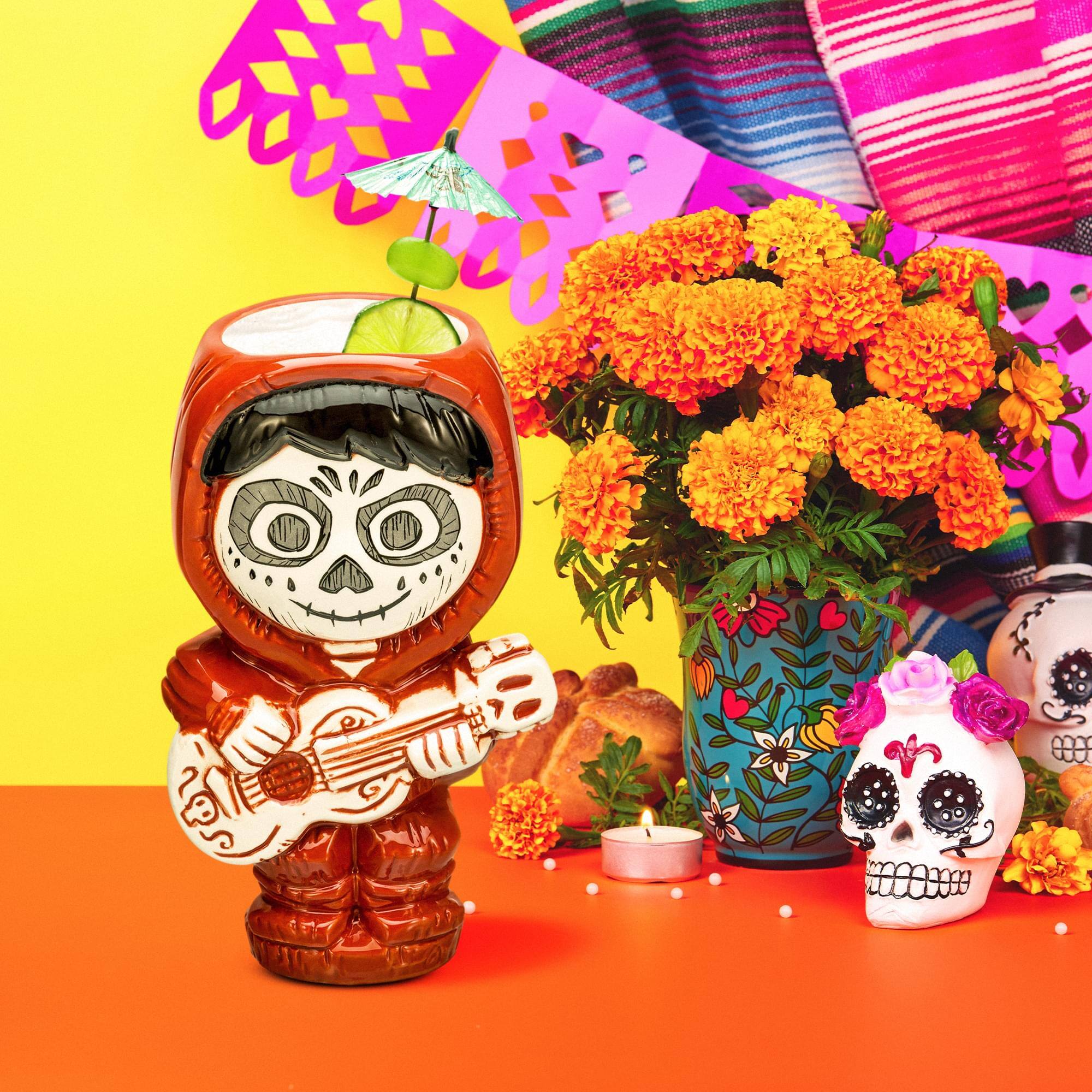 Alt View 1. Disney - Geeki Tikis Disney Pixar Coco Miguel Rivera Ceramic Mug | Holds 17 Ounces - Red.