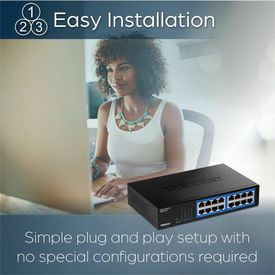 1. Easy Installation

2. Simple plug and play setup with no special configurations required