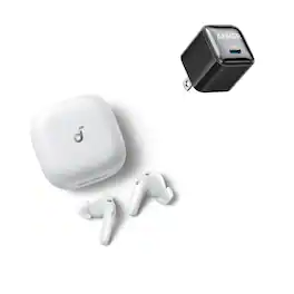 Soundcore - P31i by Anker with USB C Charger Block 20W (Nano Pro) - White