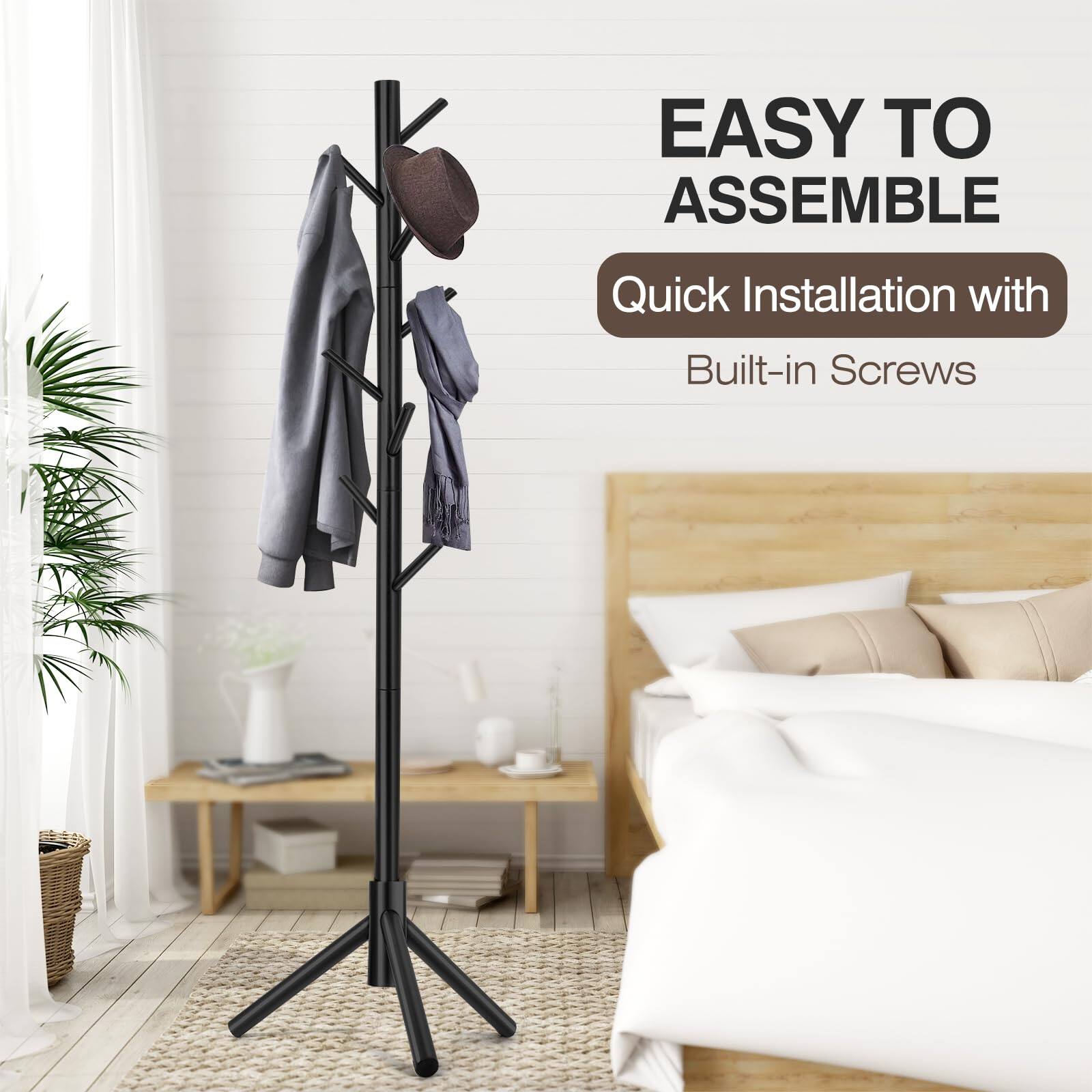EASY TO ASSEMBLE  
Quick Installation with Built-in Screws