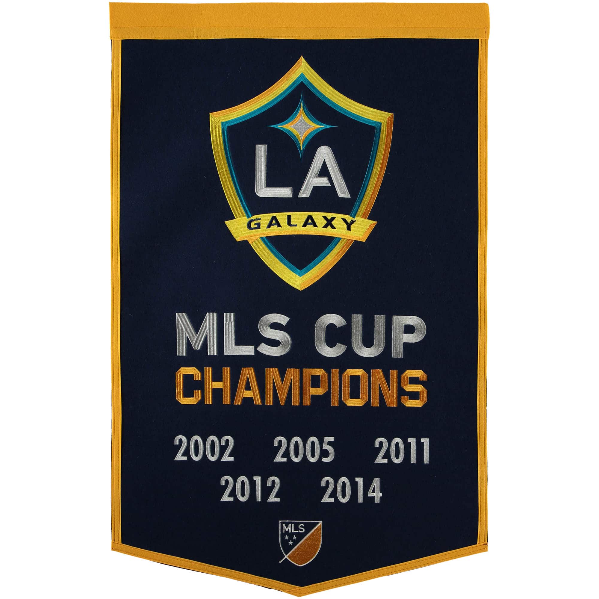 Winning Streak Sports - LA Galaxy Dynasty Banner - Navy