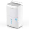 Waykar - 80-Pint Energy Star Quiet Dehumidifier with Bucket and Auto Defrost for Bedroom and Basement,Max 5000 sq. ft - White