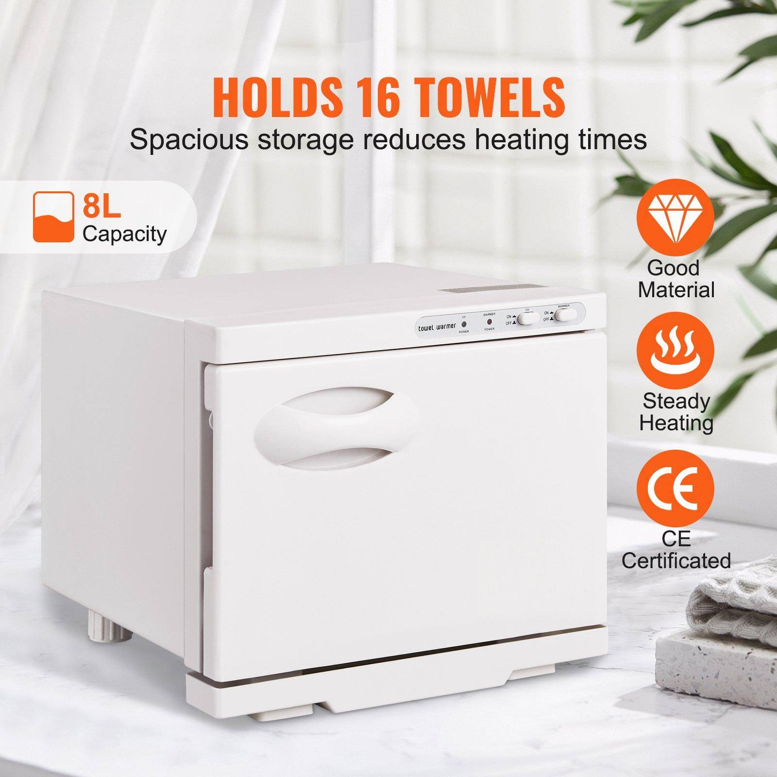 HOLDS 16 TOWELS  
Spacious storage reduces heating times

8L Capacity

Good Material

Steady Heating

CE Certificated