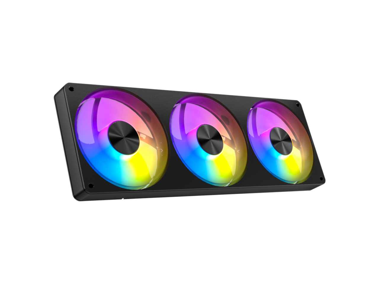Alt View 7. Antec - Antec Skeleton Matrix 360 ARGB Liquid CPU Cooler, 360mm Rad, Single-Frame Fan, Copper Base, Intel/AMD, Black - Black.