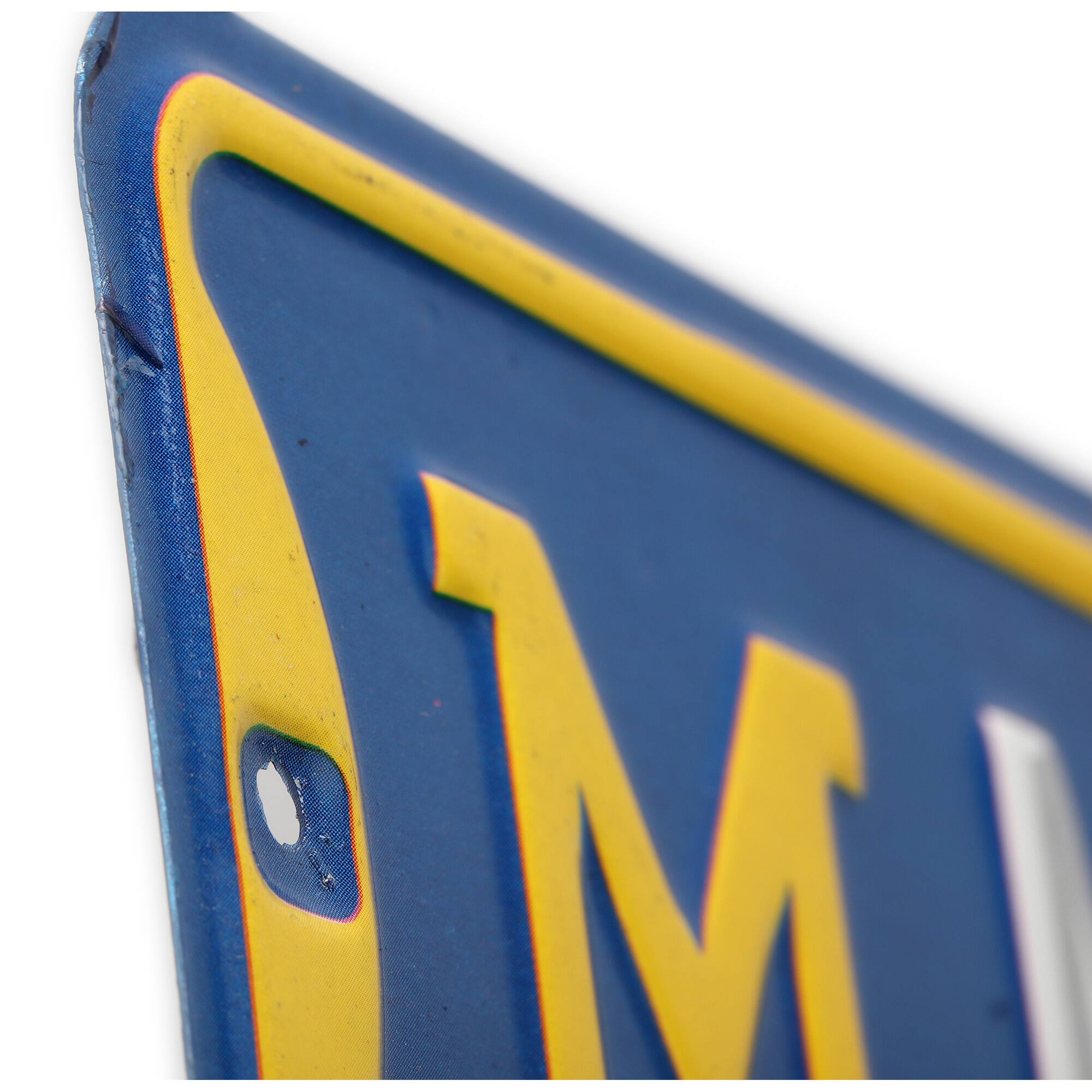 Alt View 3. Open Road Brands - 5'' x 20'' Metal Street Sign - Multicolor.