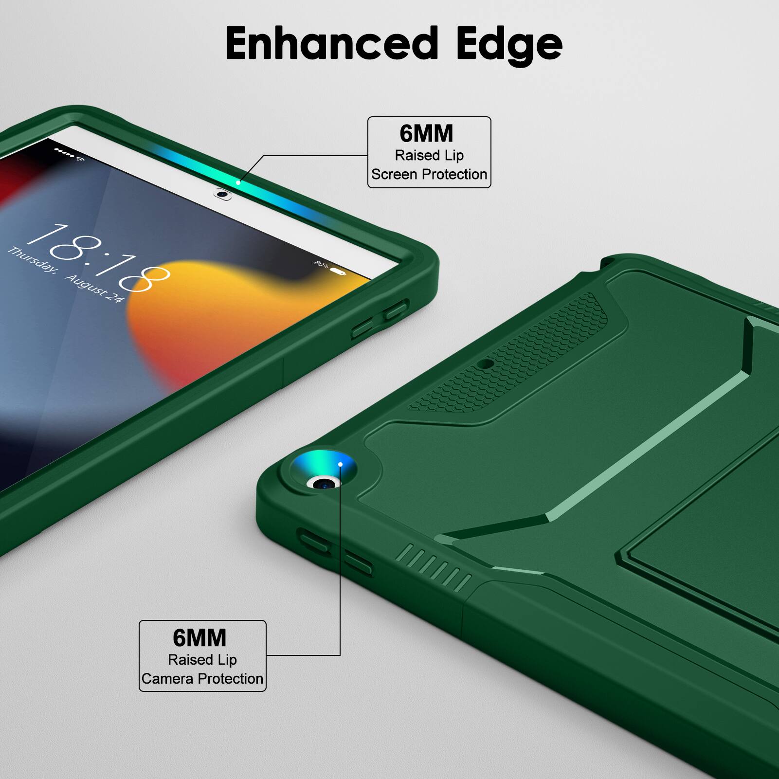 Enhanced Edge

6MM Raised Lip Screen Protection

6MM Raised Lip Camera Protection

18:18 Thursday, August 24