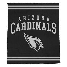 Pegasus - Arizona Cardinals 50" x 60" Midnight Logo Cozy Knit Blanket - Multicolor