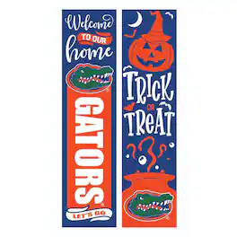 Evergreen Enterprises - Florida Gators 47" Double Sided Halloween Leaner Fan Sign - Multicolor