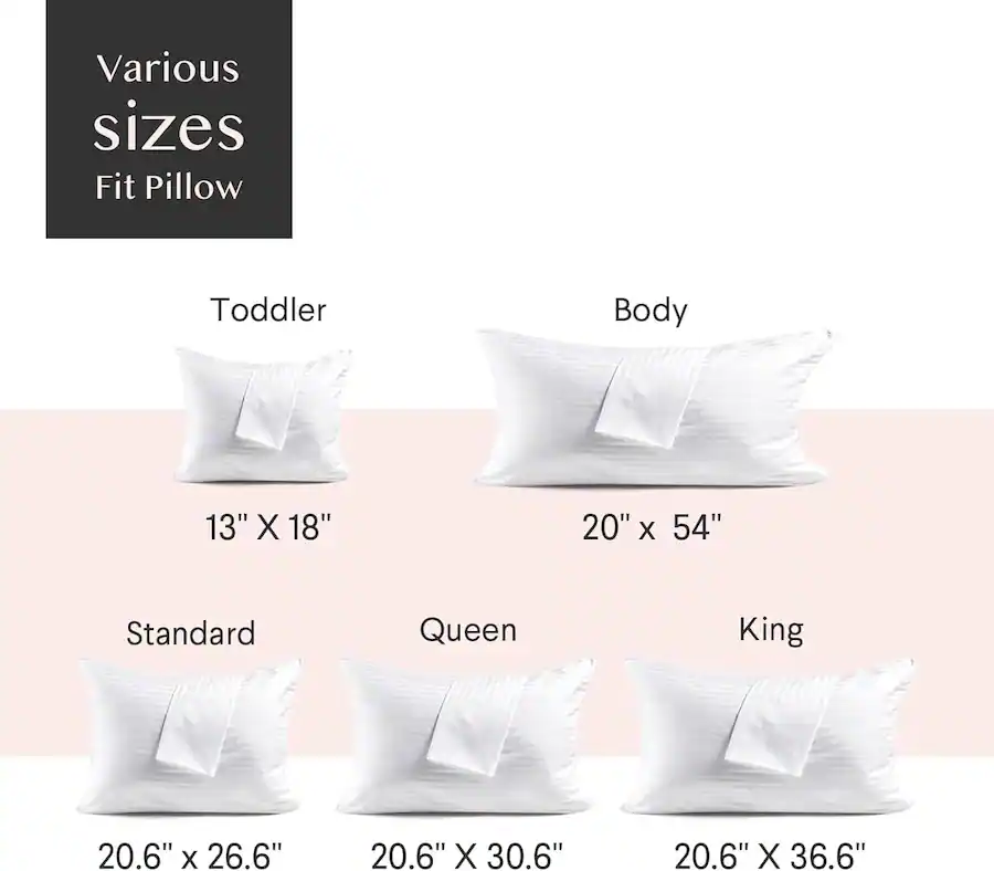 FAUNNA 4 Pack, King Size 600 Thread Count Cotton Pillow Protector with ...