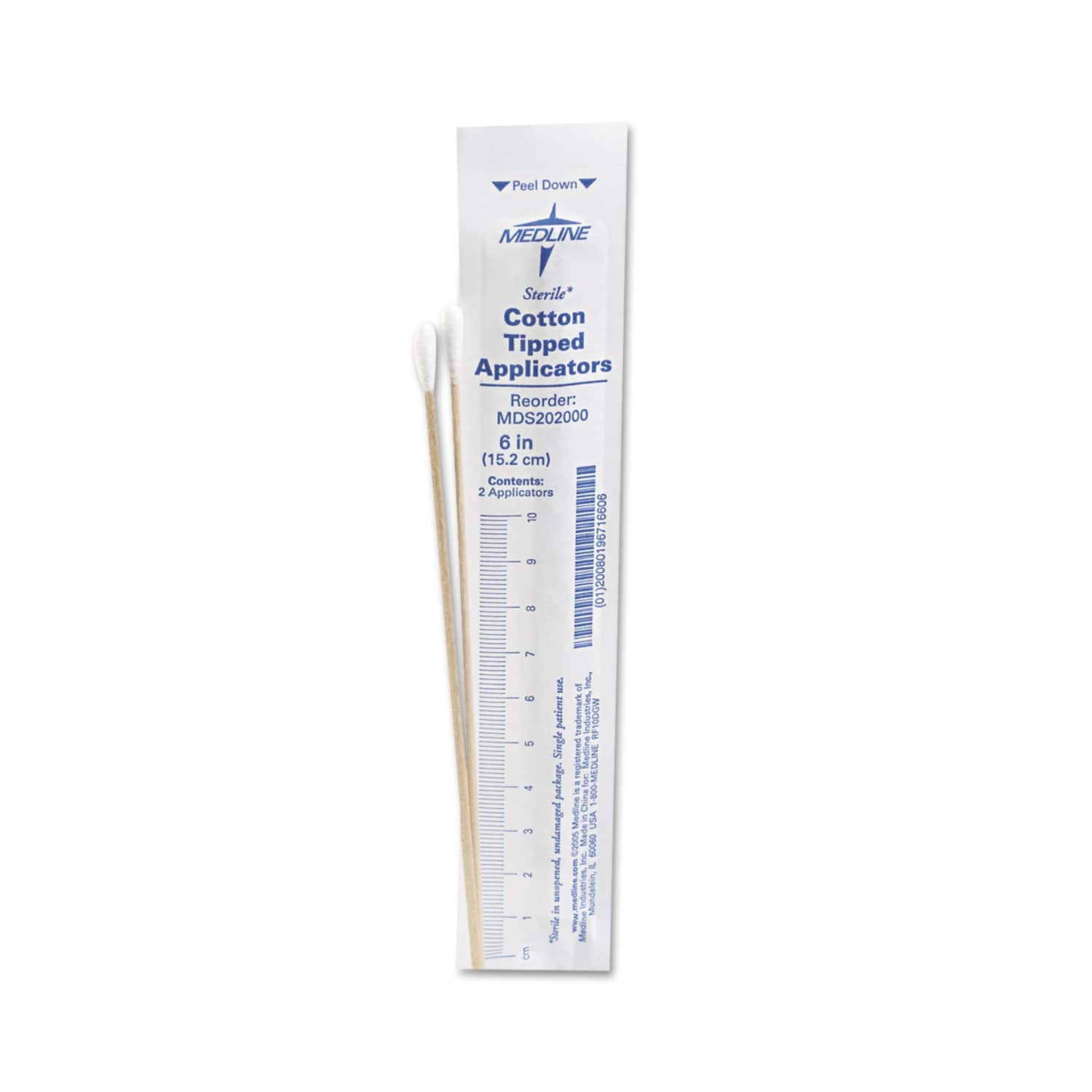 Medline - Cotton-Tipped Applicators - White
