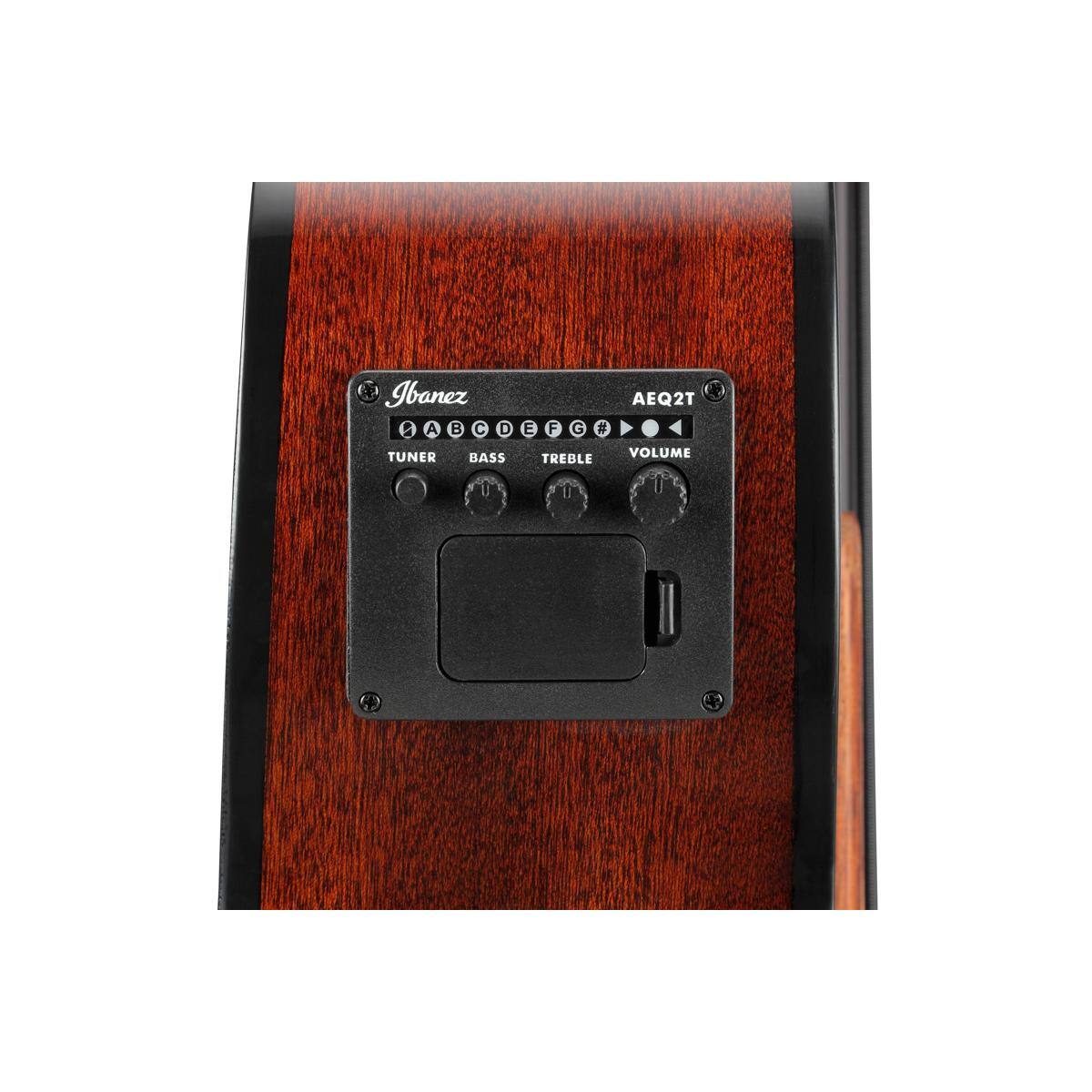 Ibanez AEQ2T  
Tuner Bass Treble Volume  
A B C D E F G #