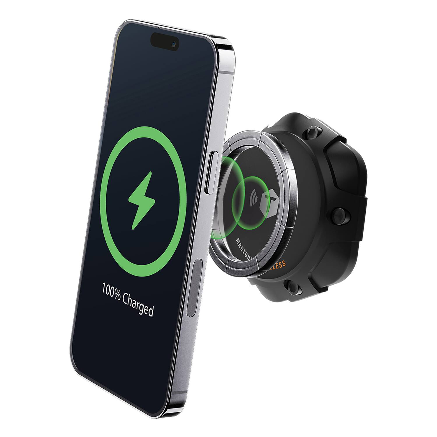 100% Charged  
MAGTOU  
LESS