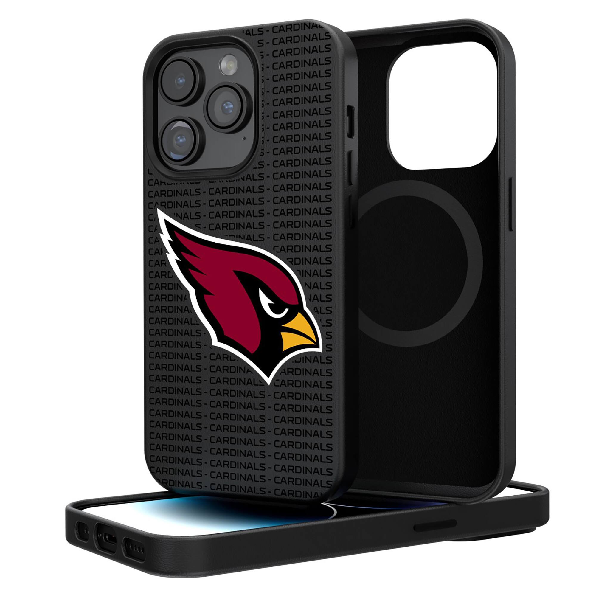 Keyscaper - NFL - Arizona Cardinals Primary Logo iPhone Magnetic Bump Case - 16 Pro Max - Black price history on PriceWatchPro