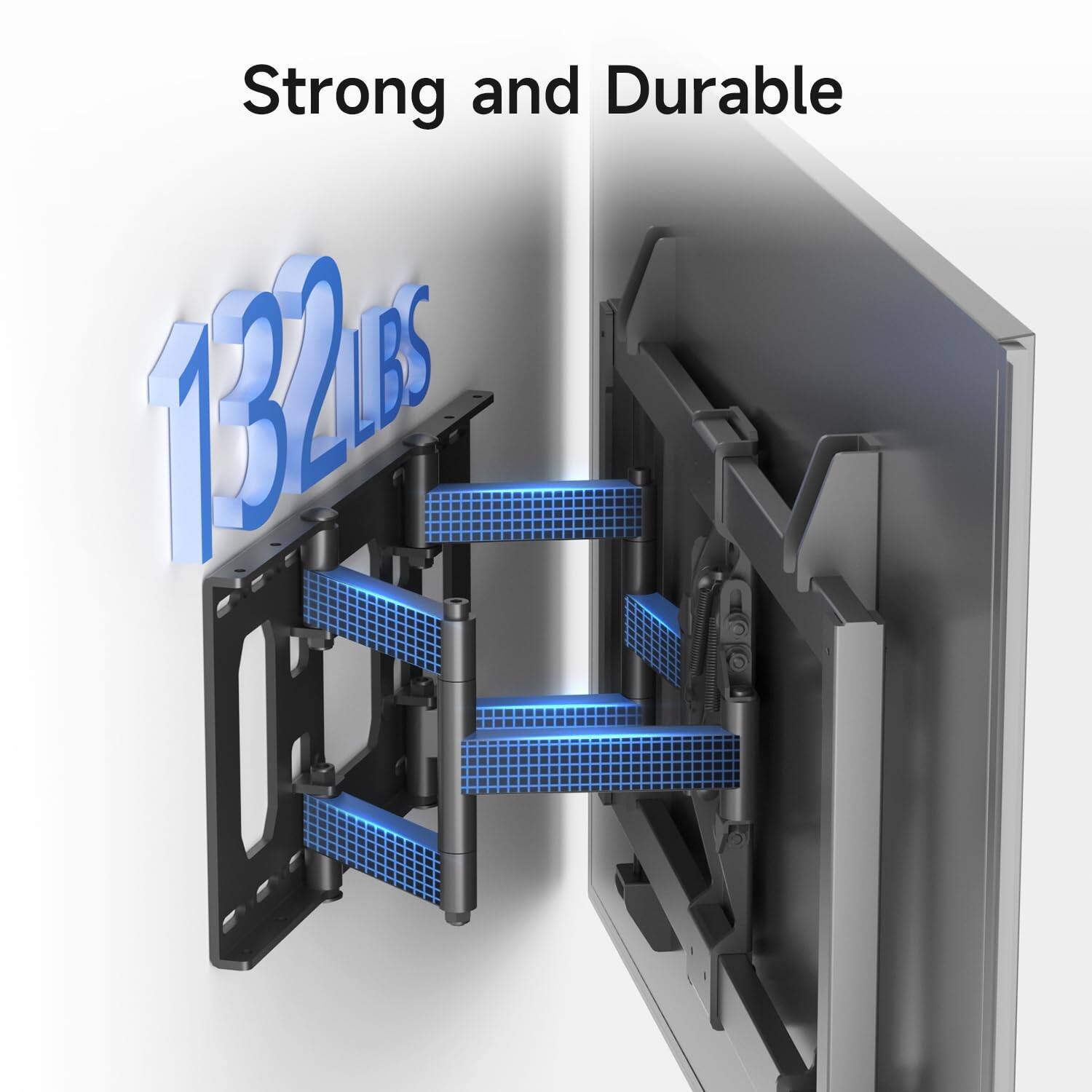 Strong and Durable  
132 LBS