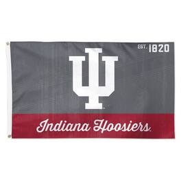 WinCraft - Indiana Hoosiers 3- x 5- Single-Sided Retro Deluxe Flag - Multicolor